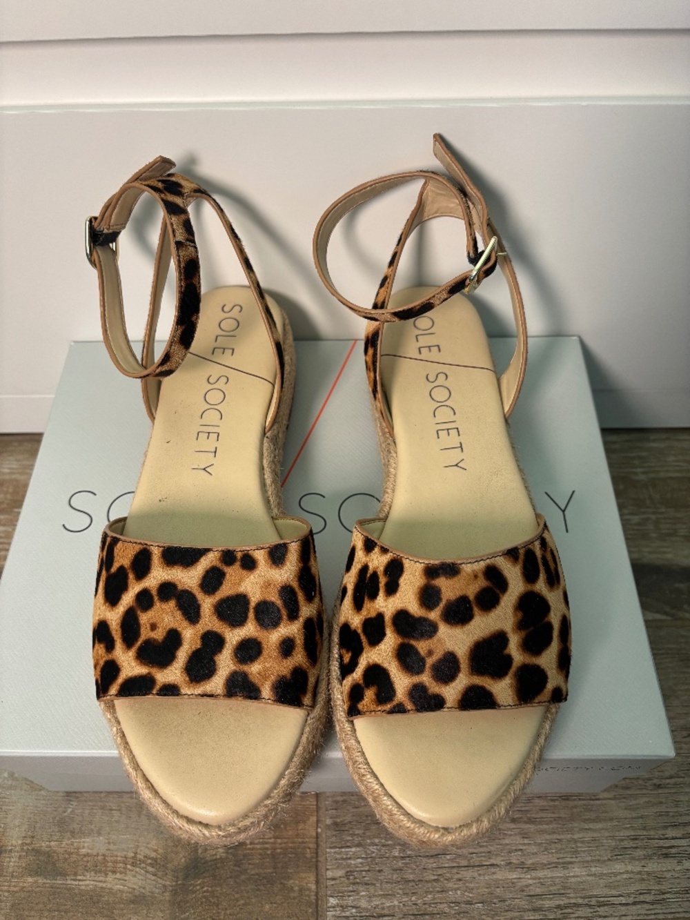 Sole Society Wedge Sandals